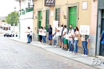 Trabajadores del Paco Artiles se concentran en San Juan y el Pacto de Telde se plantea volver a licitar su gestión/Francisco Javier Santana.